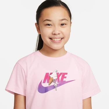  Nike Sportswear Summer Çocuk Pembe T-Shirt