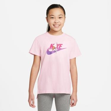  Nike Sportswear Summer Çocuk Pembe T-Shirt