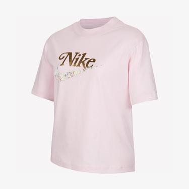  Nike Sportswear Boxy Energy Çocuk Pembe T-Shirt