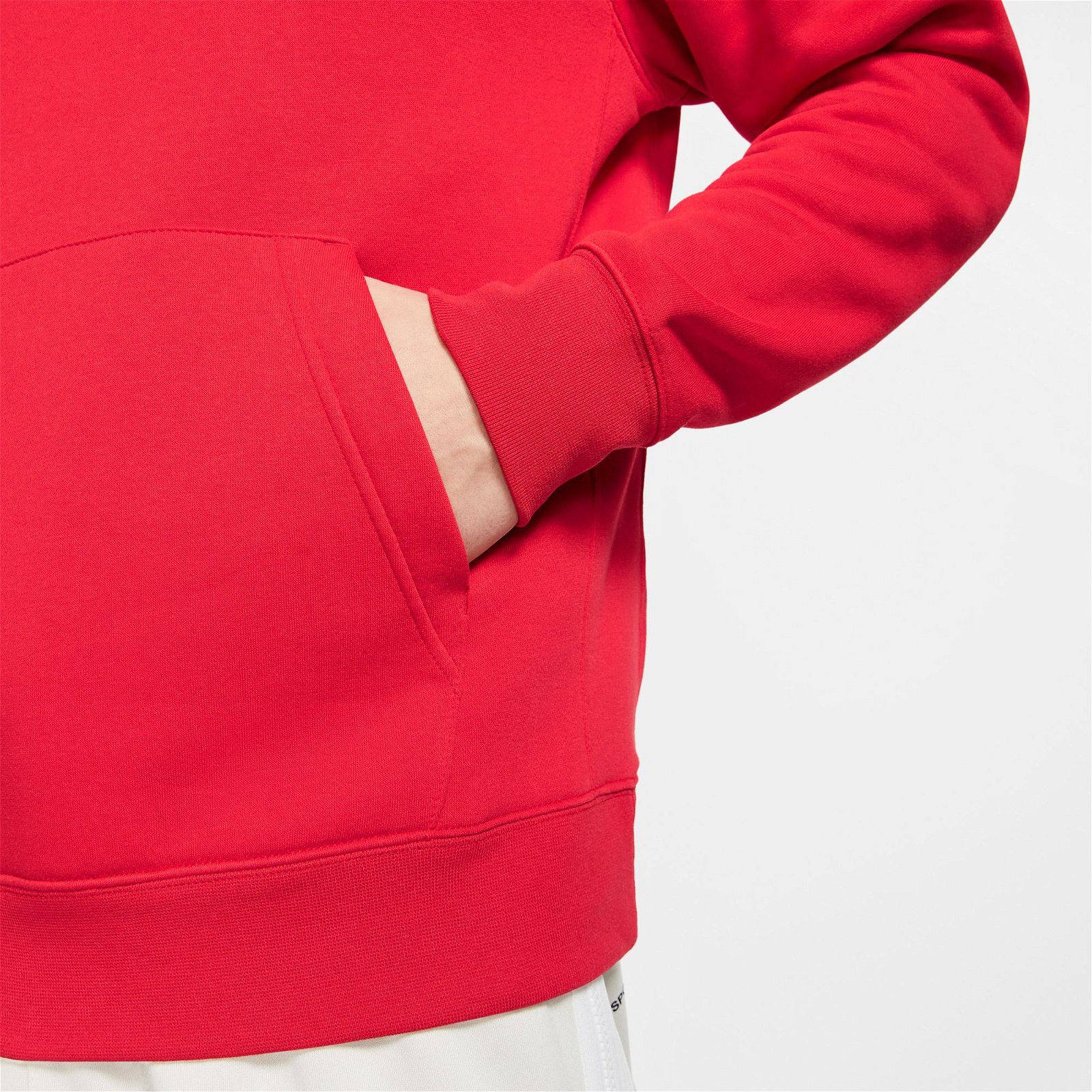 Nike Sportswear Club Pullover Erkek Kırmızı Sweatshirt