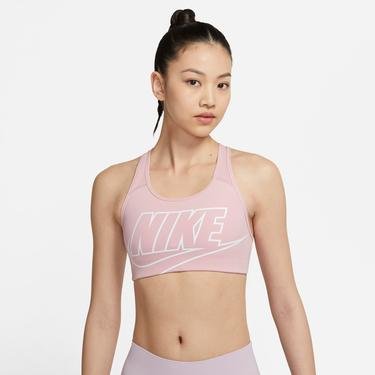  Nike Dri-Fit Swosh Futura Gx Kadın Pembe Bra