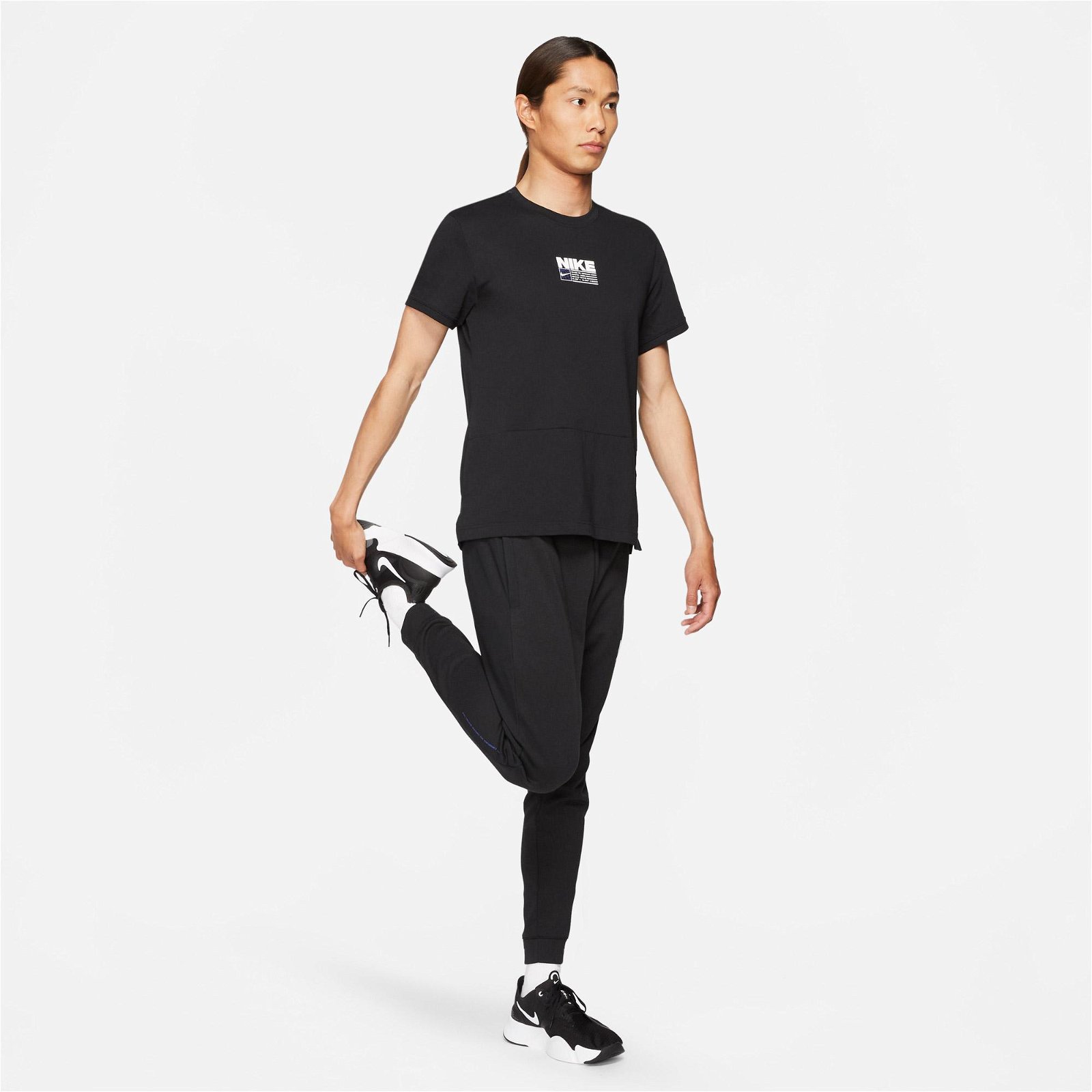 Nike Dry Top Erkek Siyah T-Shirt