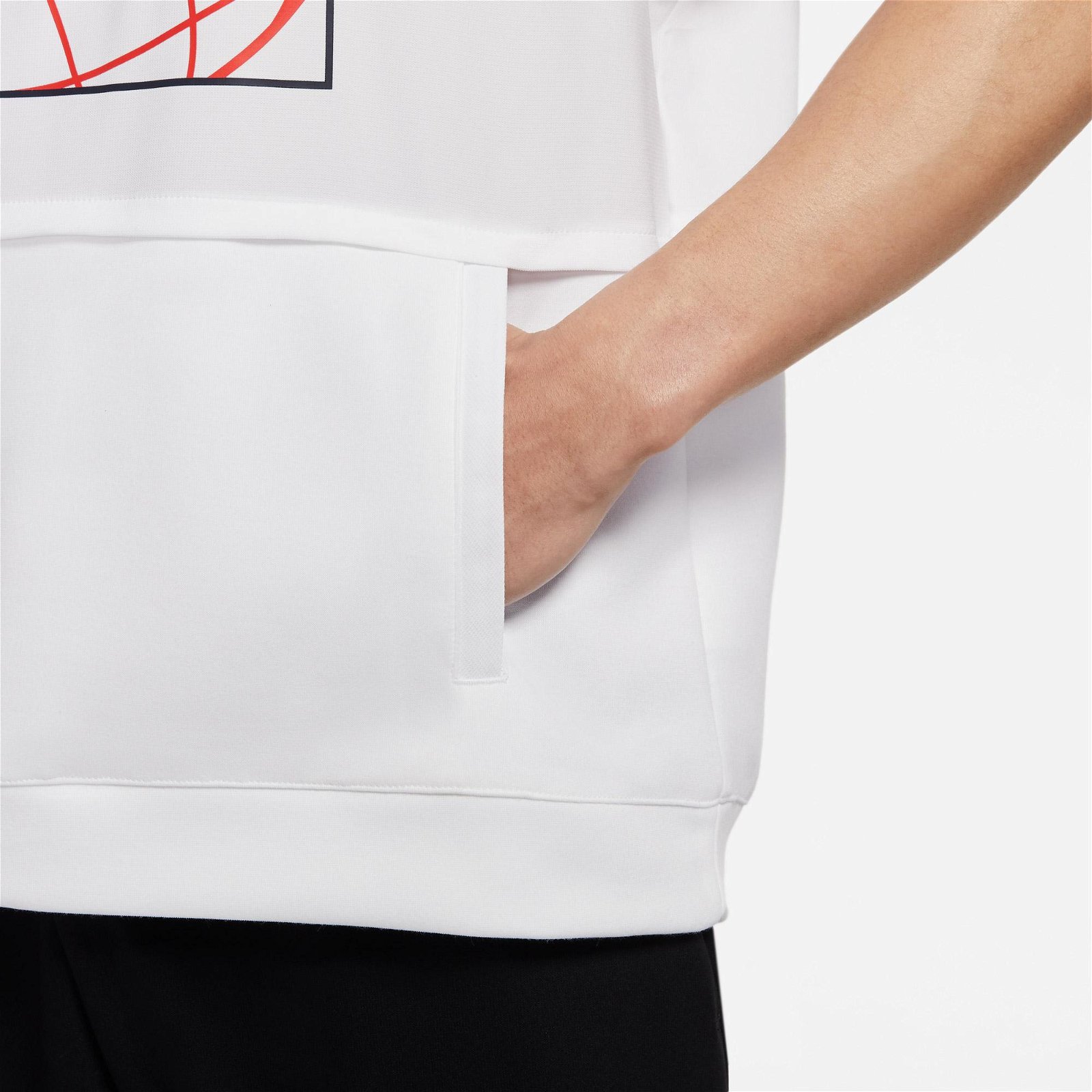 Nike Dry Pullover Fleece Pack Erkek Beyaz Sweatshirt
