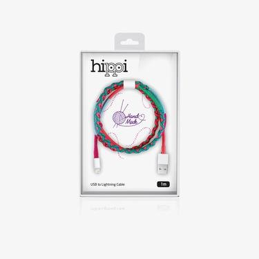  Hippi Raspberry Renkli Şarj Kablosu