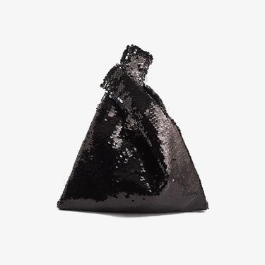  Jimba Maxims Mini Knot Kadın Siyah Omuz Çantası