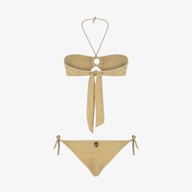  BILIANA DOLL Goldie Lumiere Kadın Altın Rengi Bikini Takımı