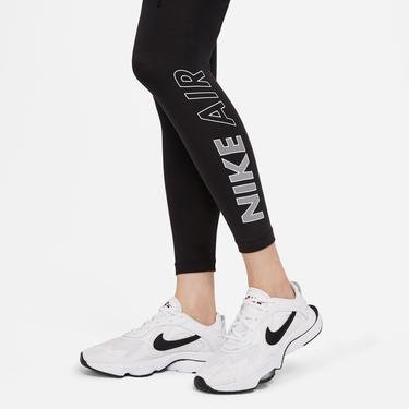  Nike Air Büyük Beden Kadın Siyah Tayt