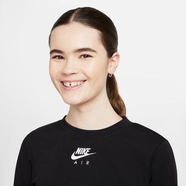  Nike Air Cre Büyük Beden Kadın Siyah T-Shirt
