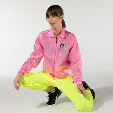  Nike Sportswear Essential Air Sheen Kadın Pembe Ceket