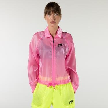  Nike Sportswear Essential Air Sheen Kadın Pembe Ceket