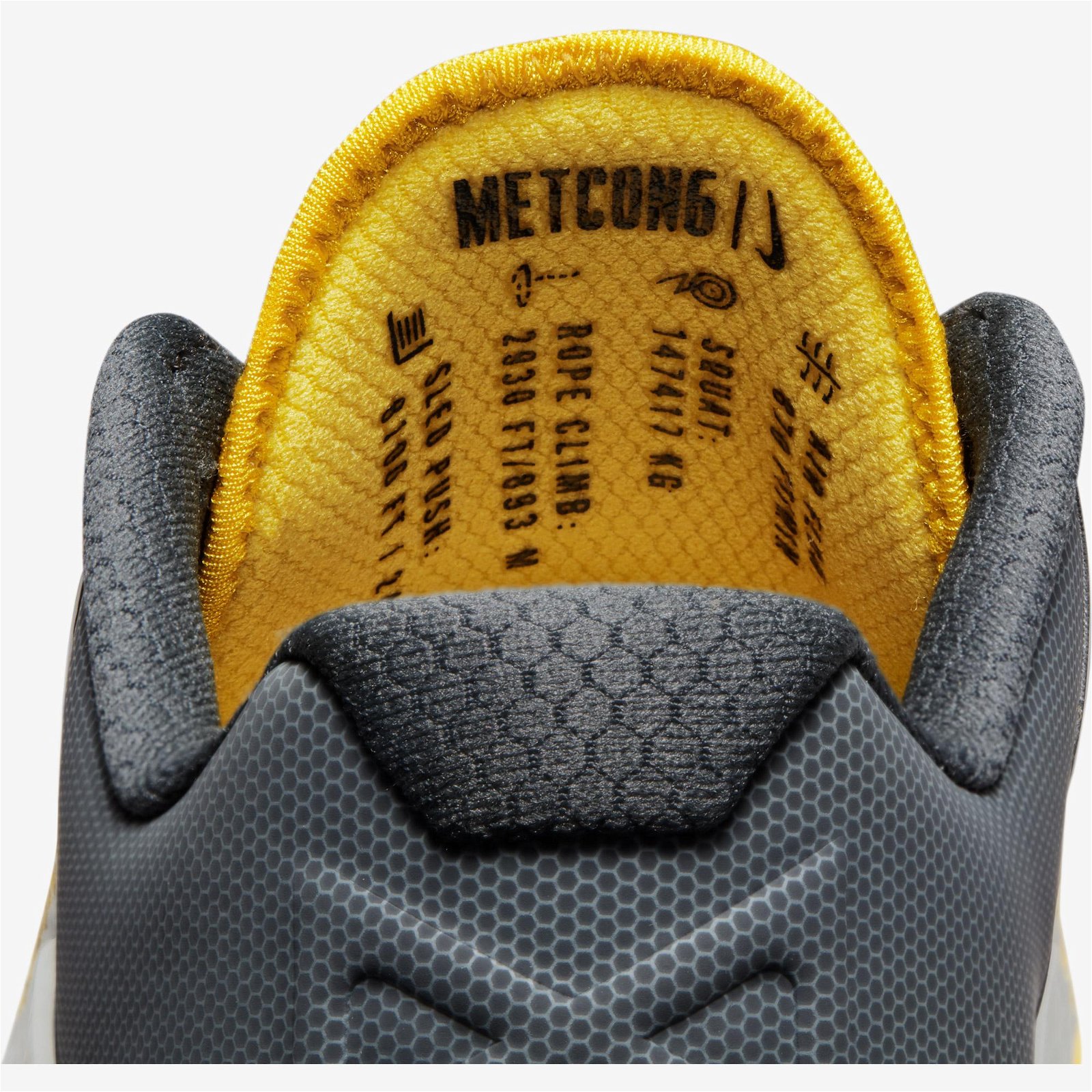 Nike Metcon 6 Erkek Sarı Spor Ayakkabı