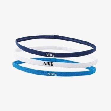  Nike Elastic Hairbands 3'lü Unisex Mavi Saç Bandı