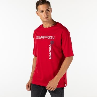  Nautica Erkek Kırmızı T-Shirt