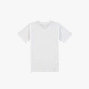  Lacoste V Yaka Beyaz T-Shirt