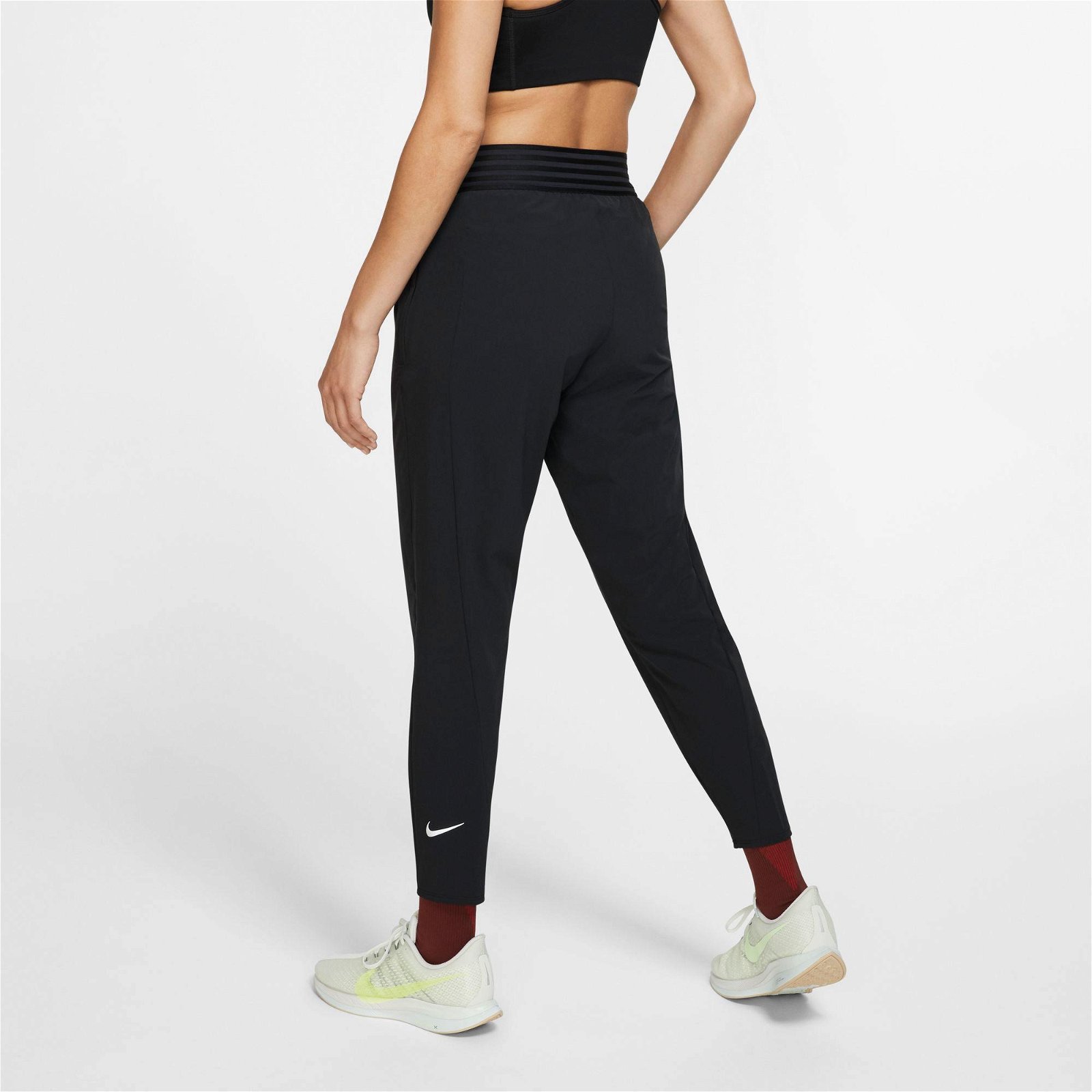 Nike Essential 7_8 Kadın Siyah Eşofman Altı