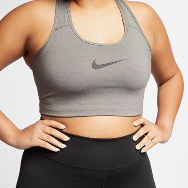  Nike Dri-FIT Swsh Büyük Beden No Proded Kadın Siyah Bra