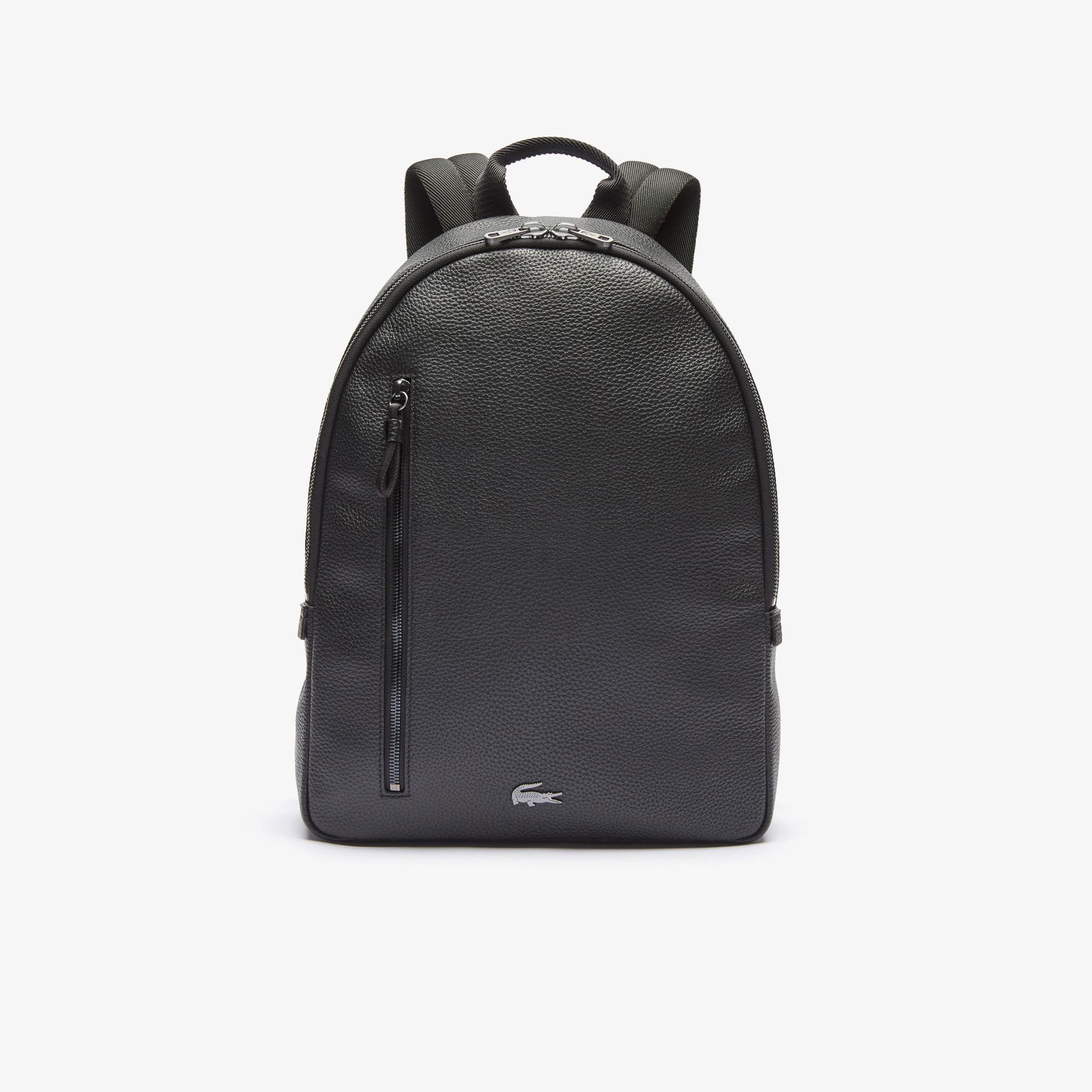 Lacoste Soft Mate Erkek Deri Siyah Sırt Çantası