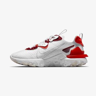  Nike React Vision Erkek Beyaz-Kırmızı Spor Ayakkabı