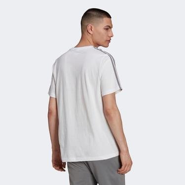  adidas Sprt 3-Stripes Erkek Beyaz T-shirt