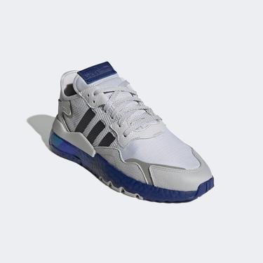  adidas Nite Jogger Erkek Gri/Mavi Spor Ayakkabı