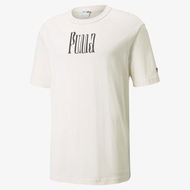  Puma Downtow Erkek Bej T-Shirt