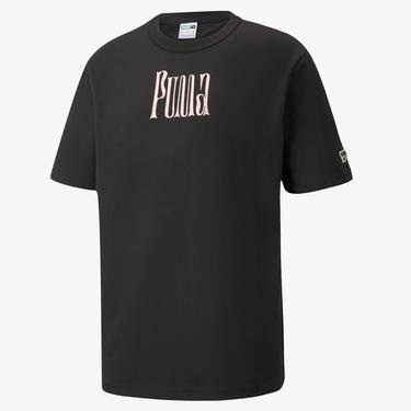  Puma Downtow Erkek Siyah T-Shirt