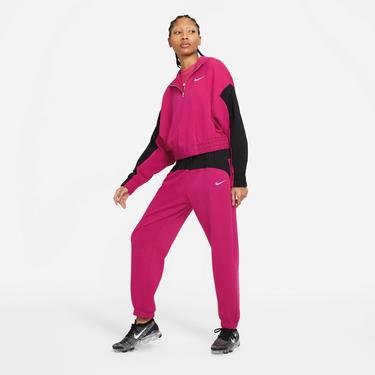  Nike Sportswear Essential Icon Clash Hoodie Qz Mix Kadın Kırmızı Sweatshirt