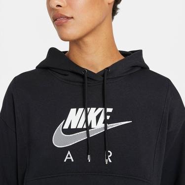  Nike Sportswear Essential Air Hoodie Kadın Siyah Sweatshirt