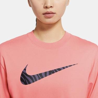  Nike Sportswear Essential Icon Clash Ls Top Hbr Kadın Turuncu T-Shirt