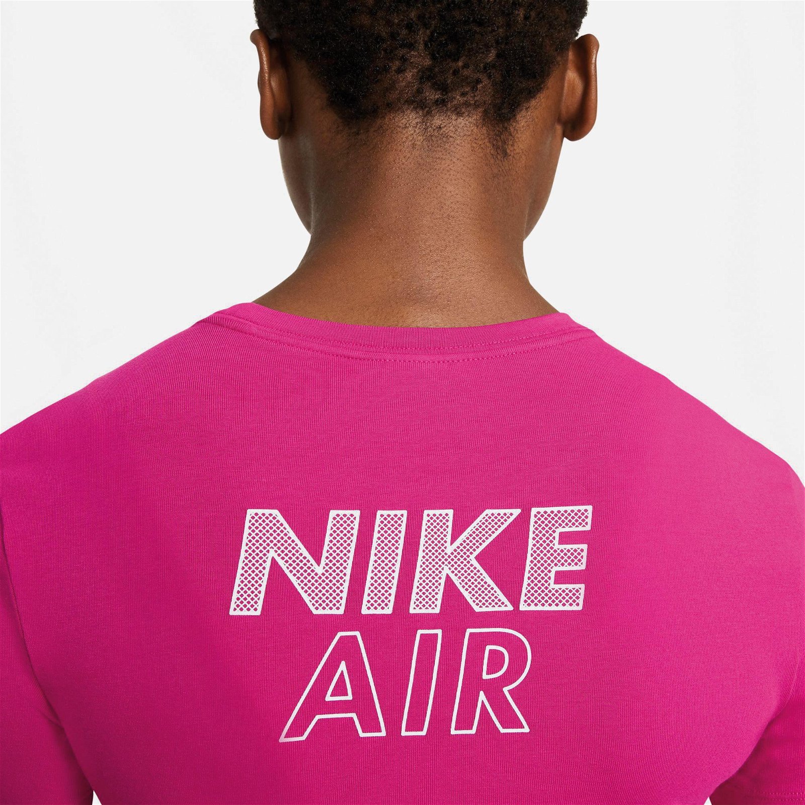 Nike Sportswear Essential Air Crop Kadın Pembe T-Shirt