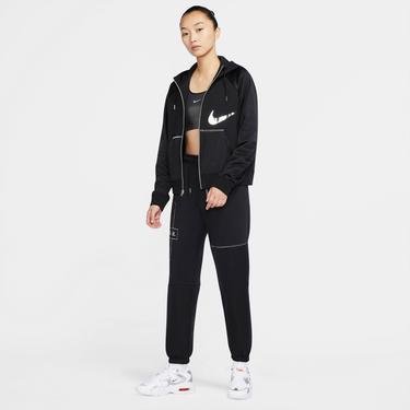  Nike Sportswear Essential Icon Clash Fz Fleece Kadın Siyah Sweatshirt