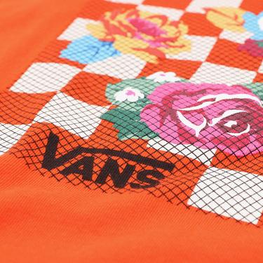 Vans Needlepoint Boxy Kadın Turuncu T-Shirt
