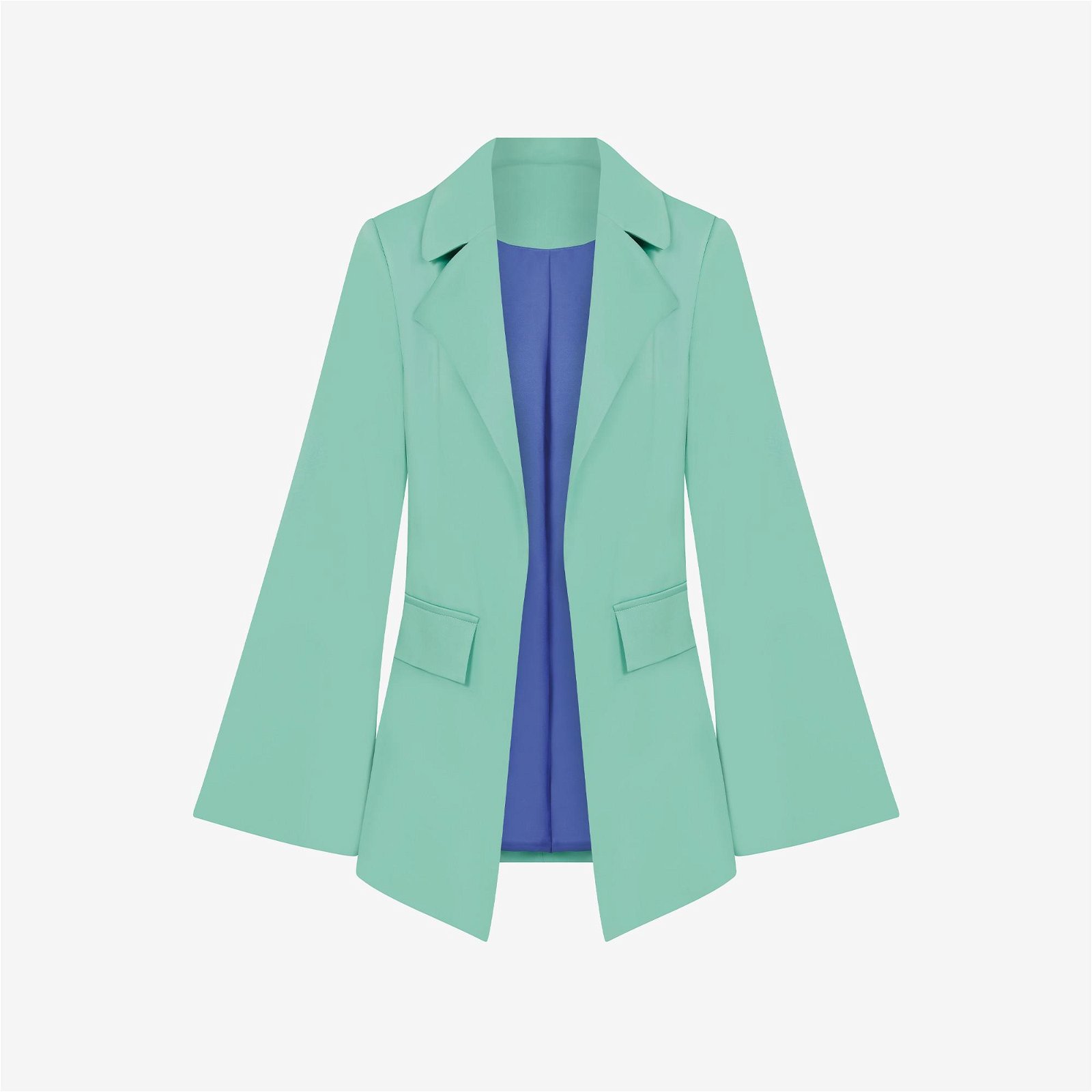 MISOLE Kadın Yeşil Oversize Ceket