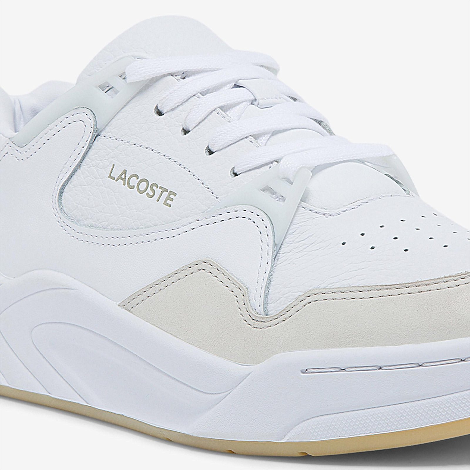 Lacoste Court Slam 0121 1 Sfa Kadın Deri Beyaz Sneaker