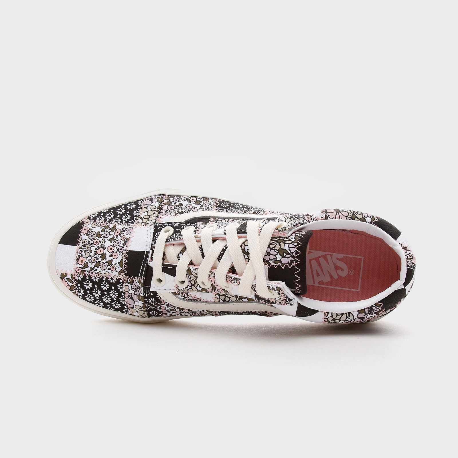 Vans Patchwork Floral Old Skool Kadın Renkli Sneaker
