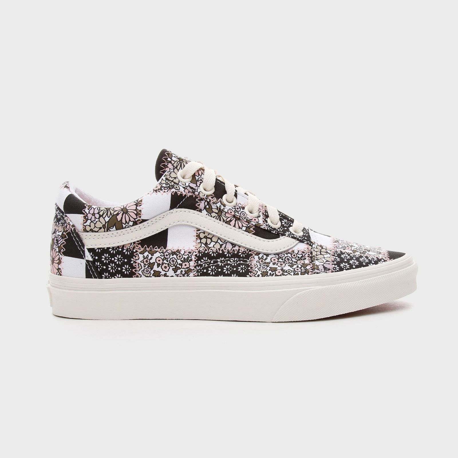 Vans Patchwork Floral Old Skool Kadın Renkli Sneaker