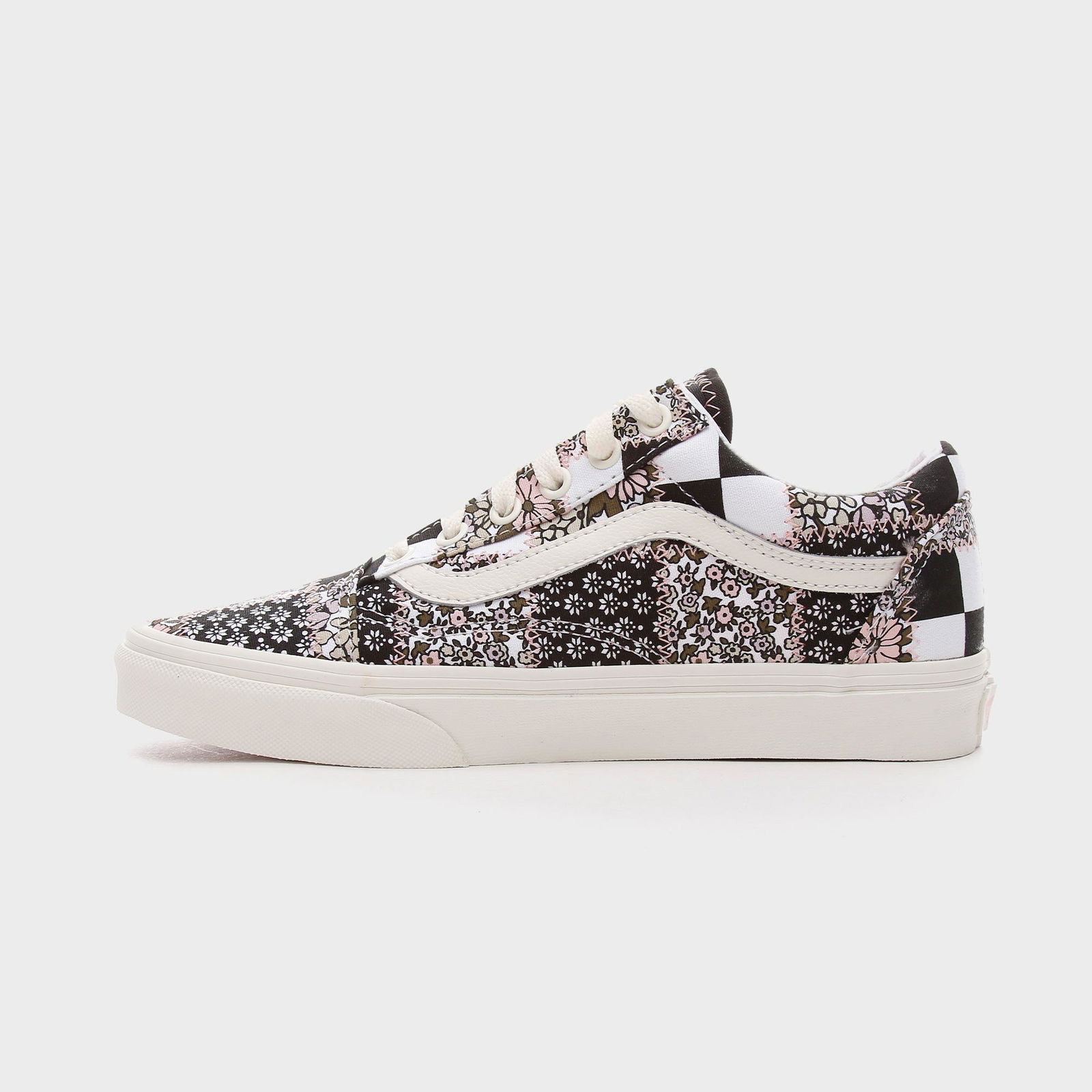 Vans Patchwork Floral Old Skool Kadın Renkli Sneaker