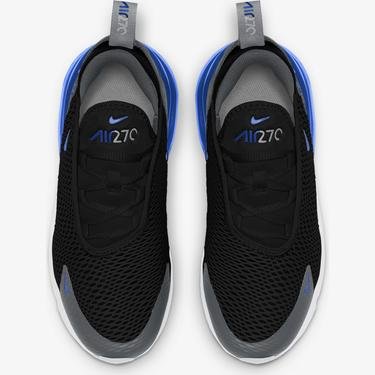  Nike Air Max 270 (Ps) Çocuk Siyah/Gri/Gümüş Spor Ayakkabı