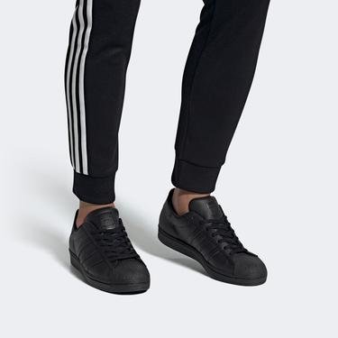  adidas Superstar Erkek Siyah Spor Ayakkabı
