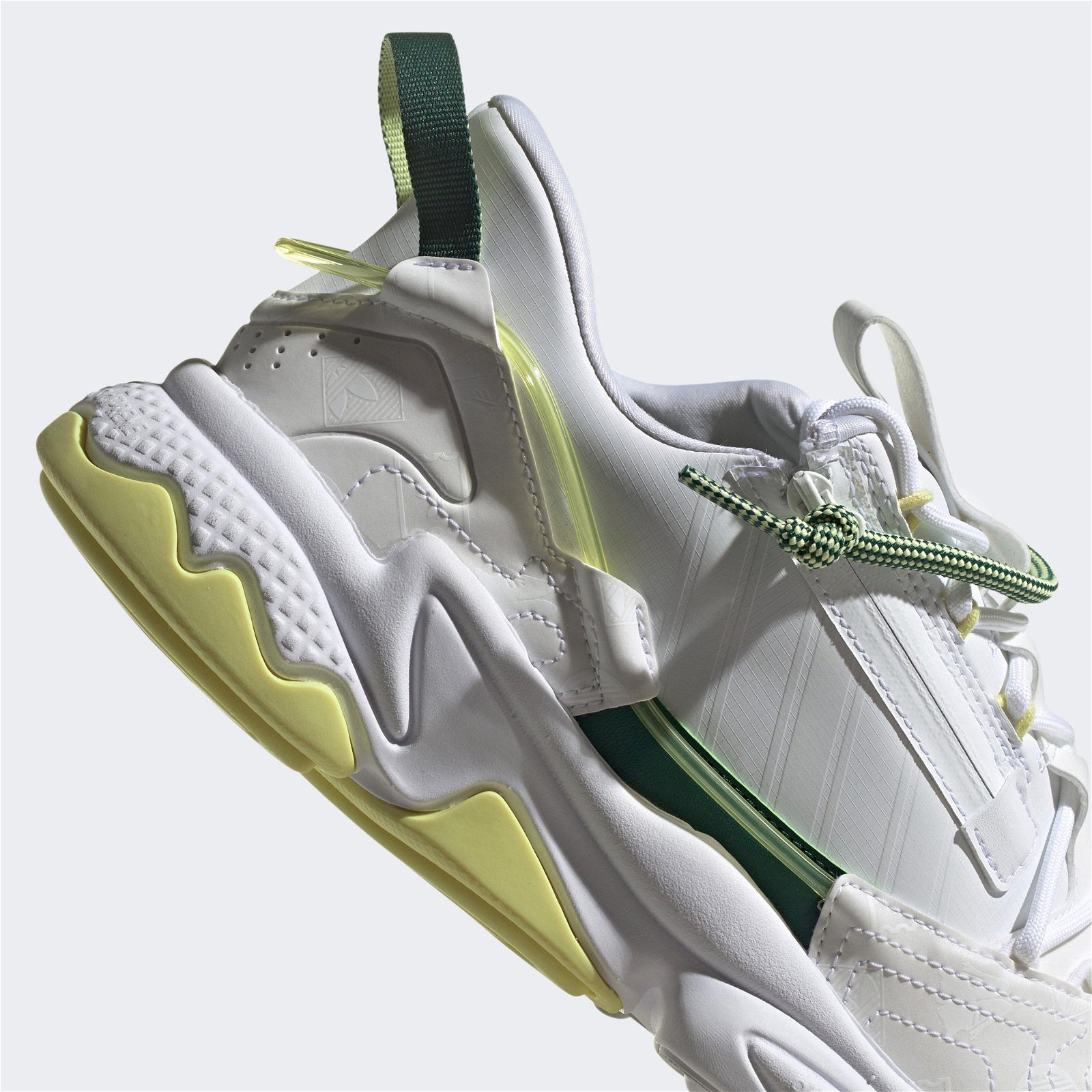 adidas Ozweego Zip Erkek Yeşil-Beyaz Spor Ayakkabı