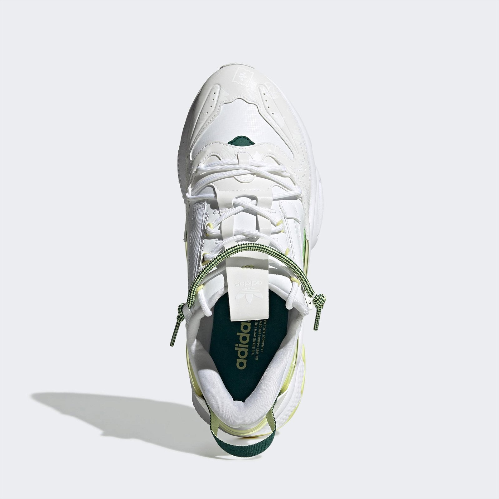 adidas Ozweego Zip Erkek Yeşil-Beyaz Spor Ayakkabı
