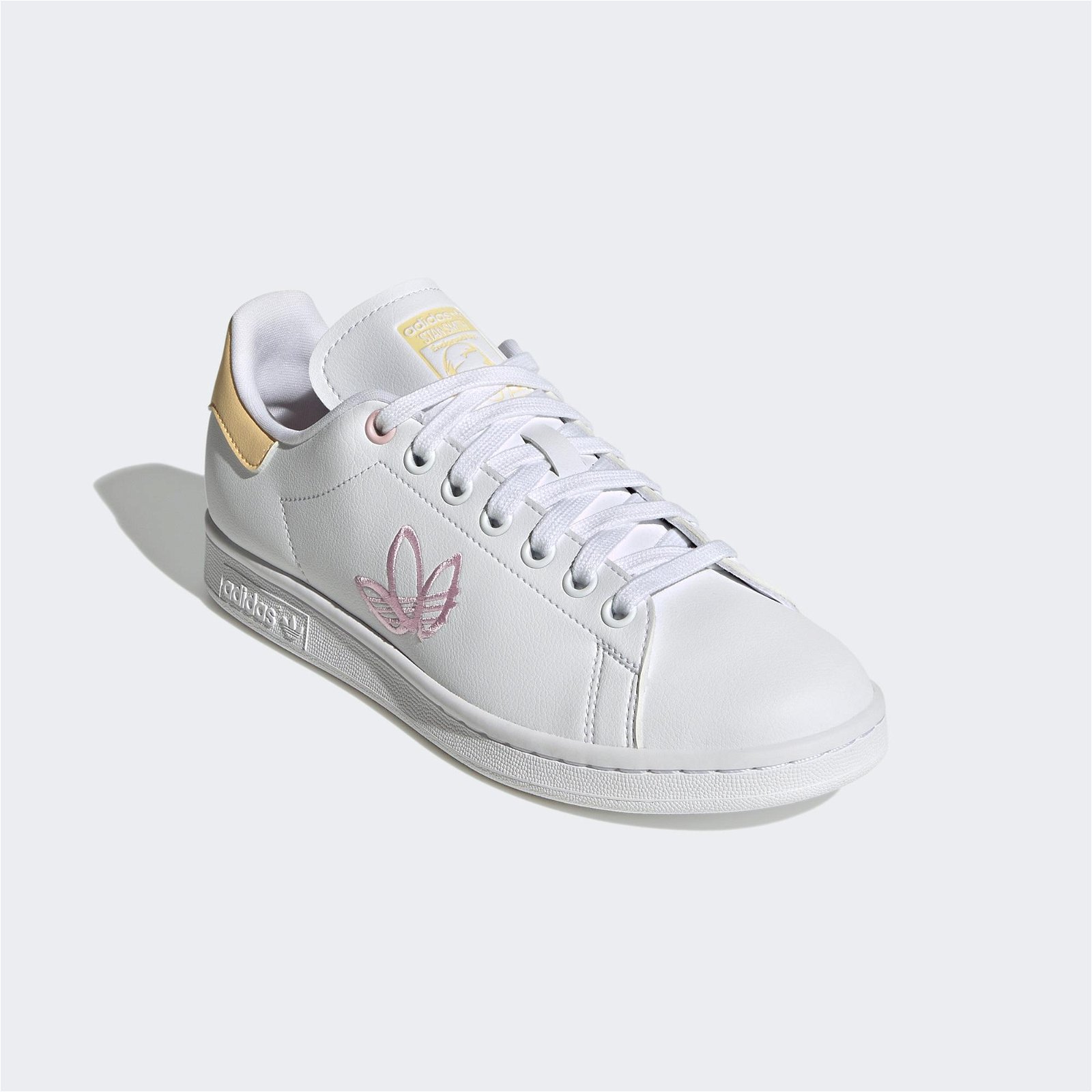adidas Stan Smith Nakışlı Kadın Beyaz Spor Ayakkabı
