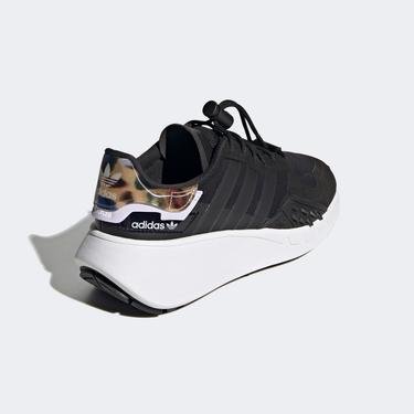  adidas Choigo Kadın Leopar Desenli Siyah Spor Ayakkabı