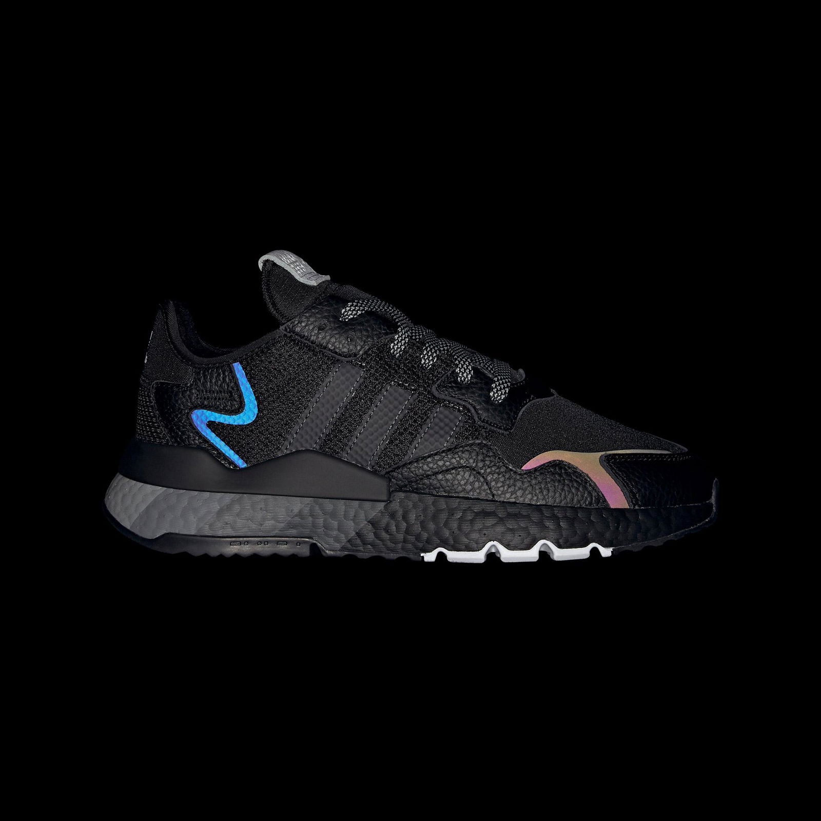 adidas Nite Jogger Erkek Siyah Spor Ayakkabı