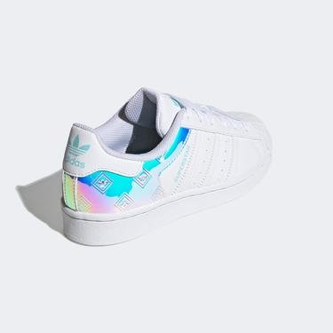  adidas Superstar Kadın Mavi-Beyaz Spor Ayakkabı