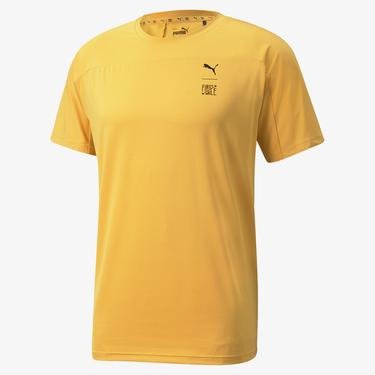  Puma Train First Mile Erkek Sarı T-Shirt