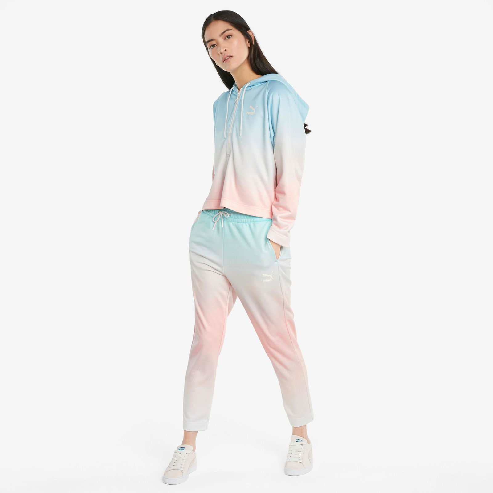 Puma Gloaming Kadın Mavi Sweatshirt