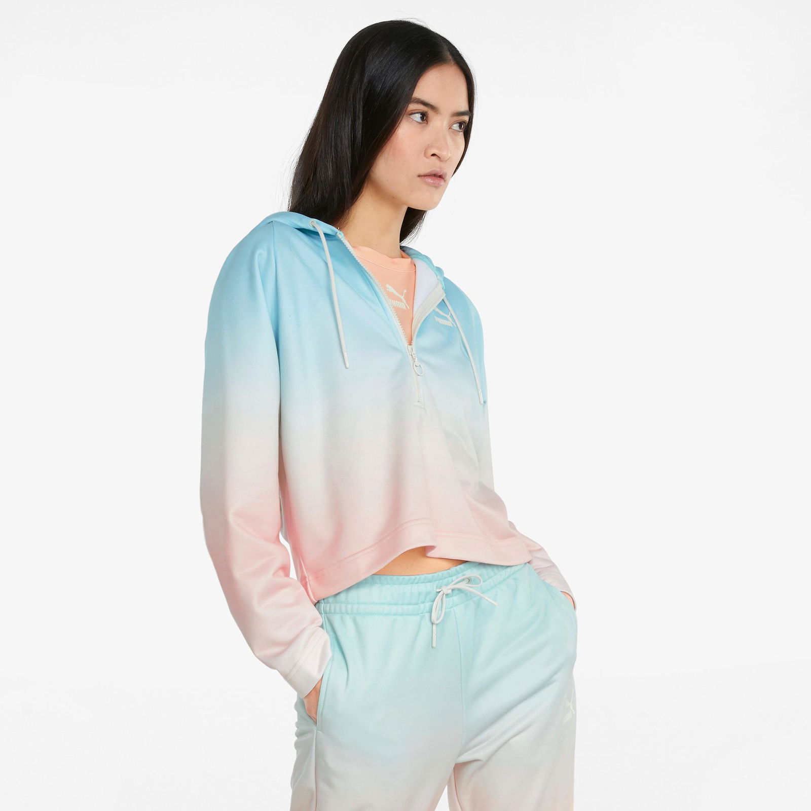 Puma Gloaming Kadın Mavi Sweatshirt