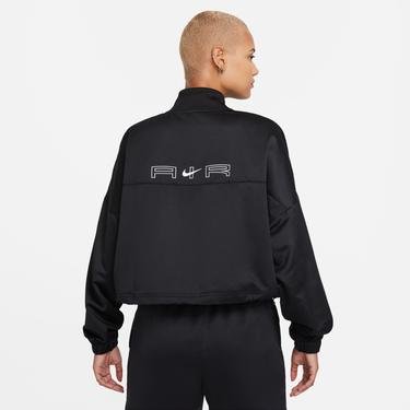  Nike Sportswear Air Woven Kadın Siyah/Gri/Gümüş Ceket