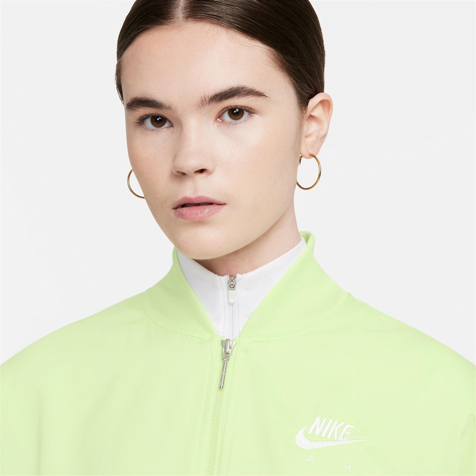 Nike Sportswear Air Woven Kadın Yeşil Ceket
